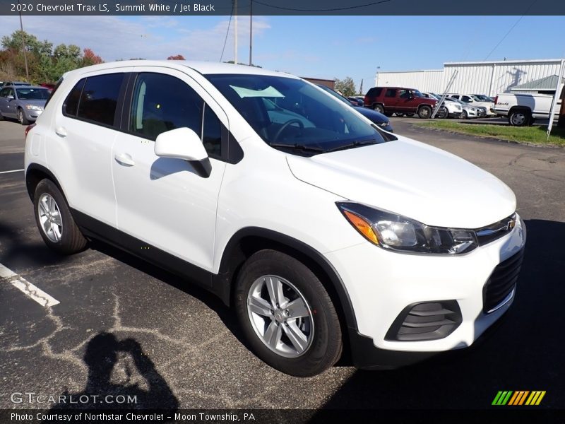 Summit White / Jet Black 2020 Chevrolet Trax LS