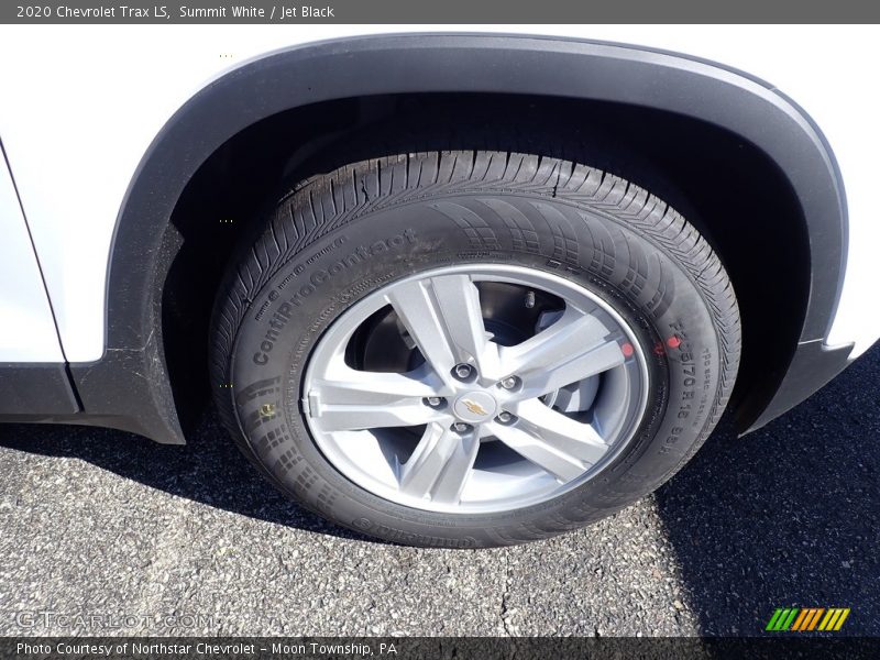 Summit White / Jet Black 2020 Chevrolet Trax LS