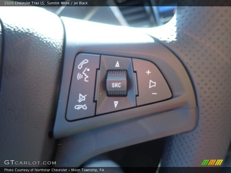 Summit White / Jet Black 2020 Chevrolet Trax LS