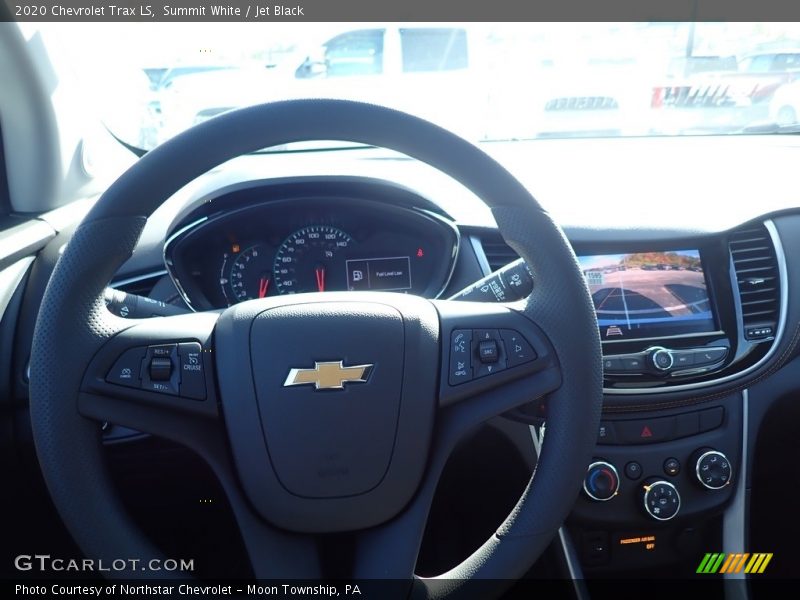 Summit White / Jet Black 2020 Chevrolet Trax LS