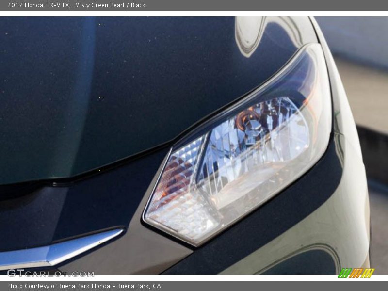 Misty Green Pearl / Black 2017 Honda HR-V LX