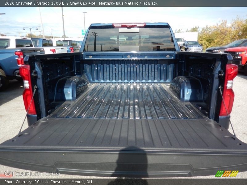 Northsky Blue Metallic / Jet Black 2020 Chevrolet Silverado 1500 LTZ Crew Cab 4x4