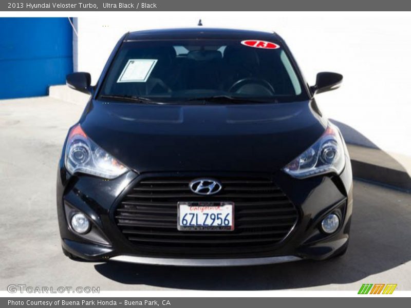 Ultra Black / Black 2013 Hyundai Veloster Turbo