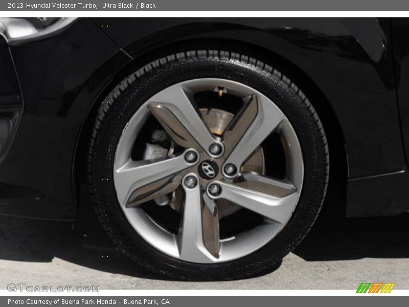 Ultra Black / Black 2013 Hyundai Veloster Turbo