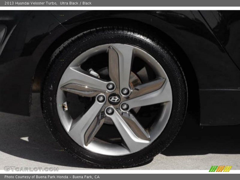 Ultra Black / Black 2013 Hyundai Veloster Turbo