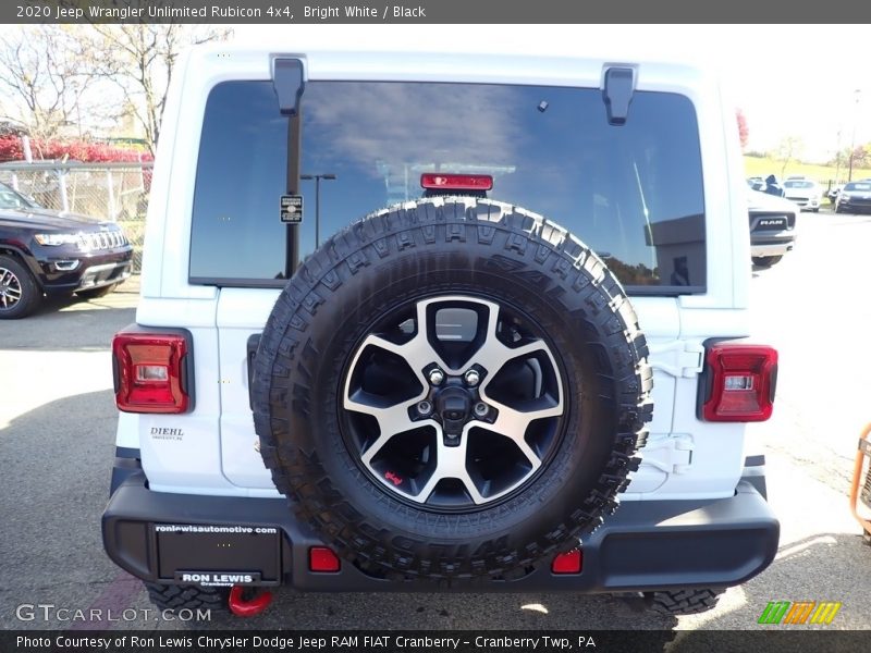 Bright White / Black 2020 Jeep Wrangler Unlimited Rubicon 4x4