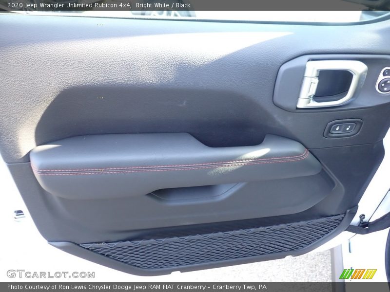 Bright White / Black 2020 Jeep Wrangler Unlimited Rubicon 4x4
