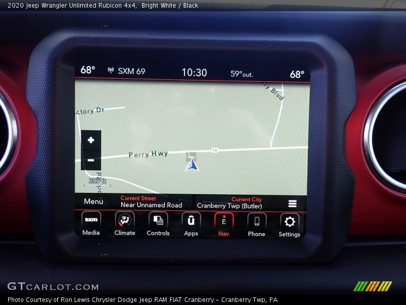 Bright White / Black 2020 Jeep Wrangler Unlimited Rubicon 4x4