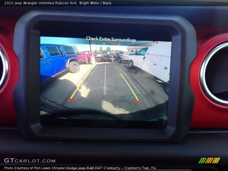Bright White / Black 2020 Jeep Wrangler Unlimited Rubicon 4x4