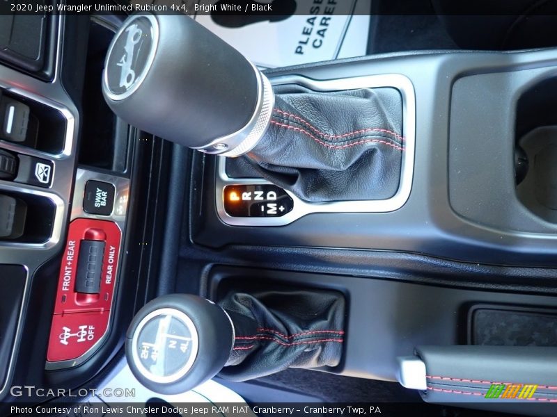 Bright White / Black 2020 Jeep Wrangler Unlimited Rubicon 4x4