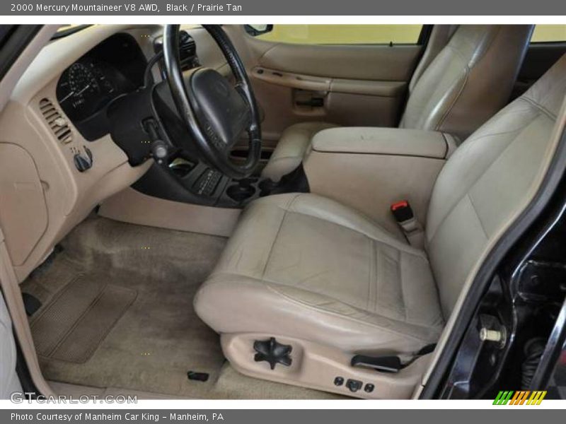 Black / Prairie Tan 2000 Mercury Mountaineer V8 AWD