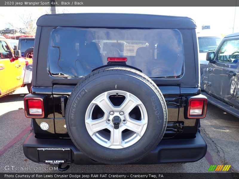 Black / Black 2020 Jeep Wrangler Sport 4x4