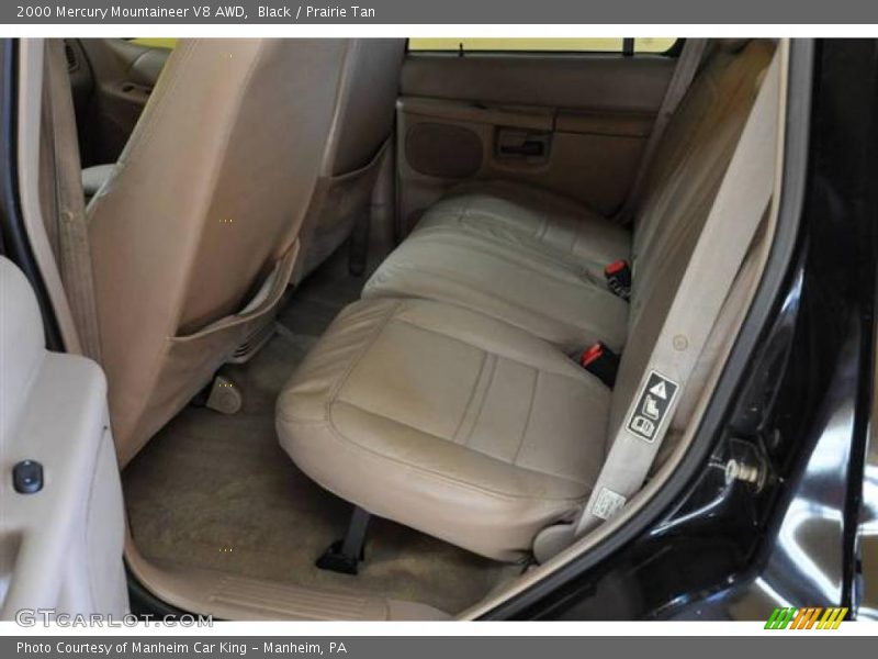 Black / Prairie Tan 2000 Mercury Mountaineer V8 AWD