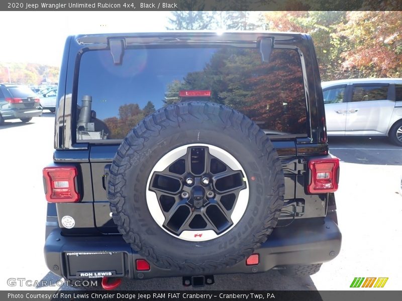 Black / Black 2020 Jeep Wrangler Unlimited Rubicon 4x4