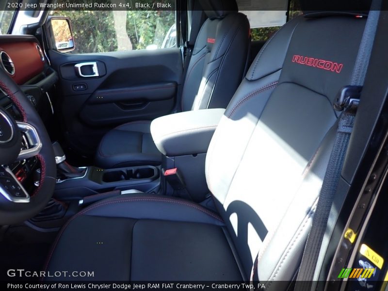 Black / Black 2020 Jeep Wrangler Unlimited Rubicon 4x4