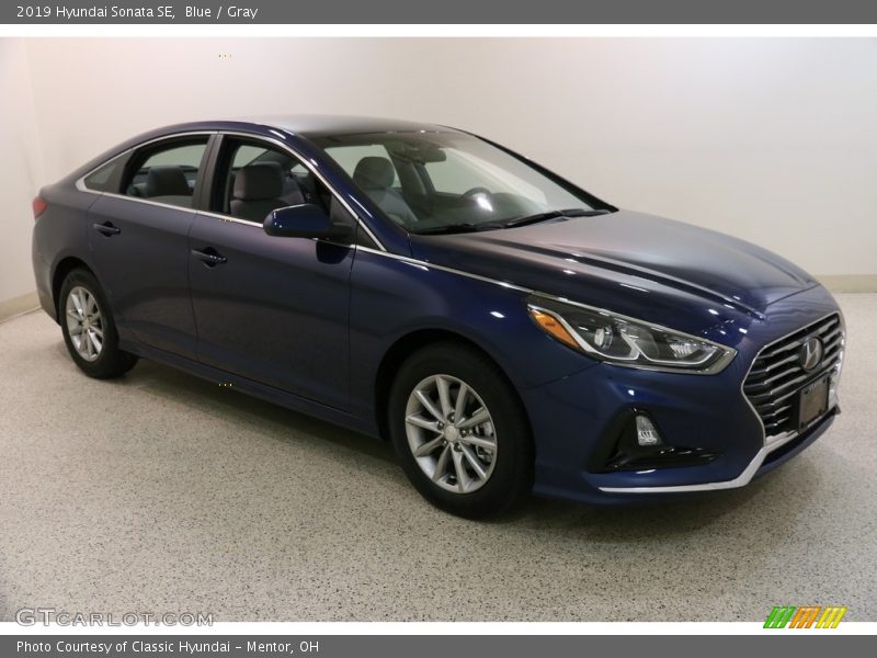 Blue / Gray 2019 Hyundai Sonata SE