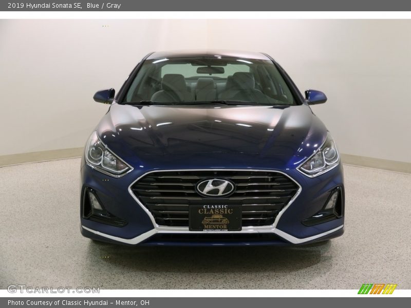 Blue / Gray 2019 Hyundai Sonata SE