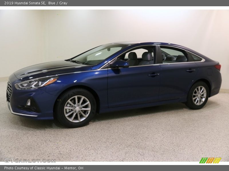 Blue / Gray 2019 Hyundai Sonata SE