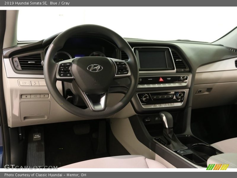 Blue / Gray 2019 Hyundai Sonata SE