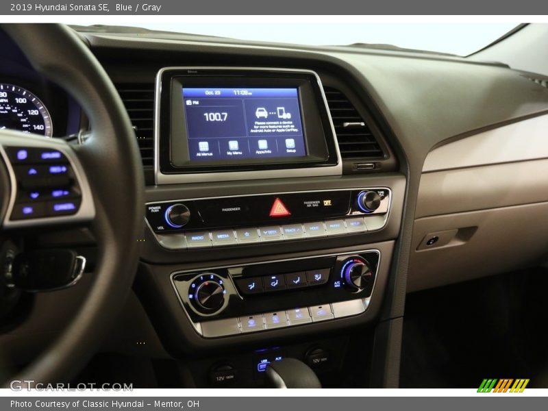 Blue / Gray 2019 Hyundai Sonata SE