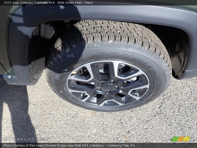 Olive Green Pearl / Black 2020 Jeep Compass Trailhawk 4x4