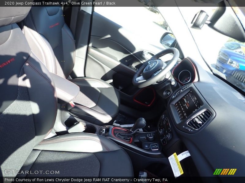 Olive Green Pearl / Black 2020 Jeep Compass Trailhawk 4x4