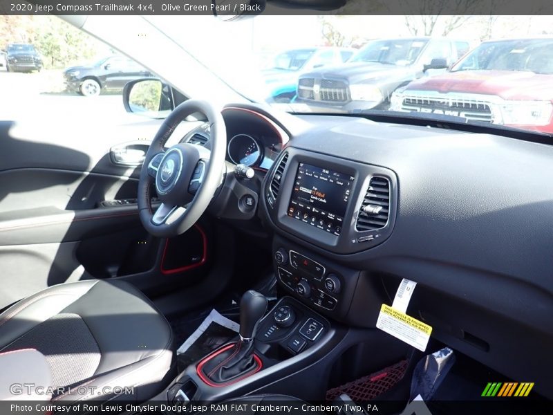 Olive Green Pearl / Black 2020 Jeep Compass Trailhawk 4x4