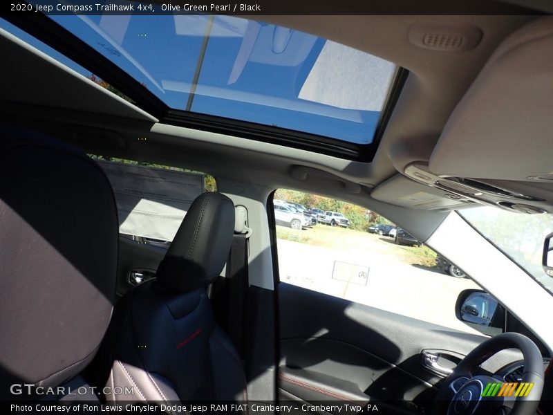 Olive Green Pearl / Black 2020 Jeep Compass Trailhawk 4x4