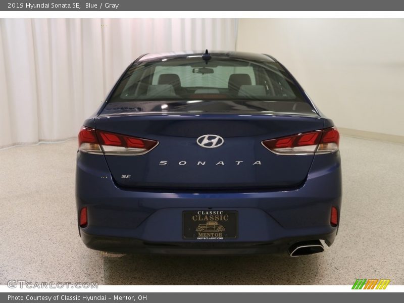 Blue / Gray 2019 Hyundai Sonata SE