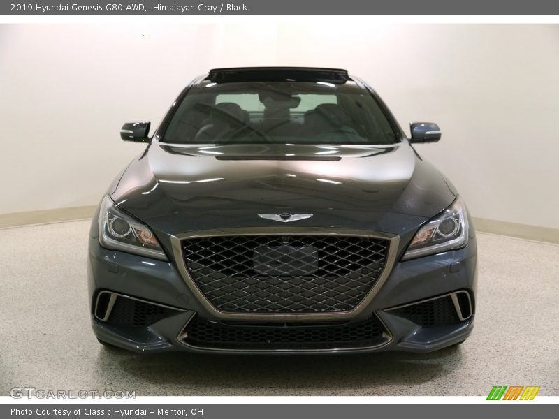 Himalayan Gray / Black 2019 Hyundai Genesis G80 AWD