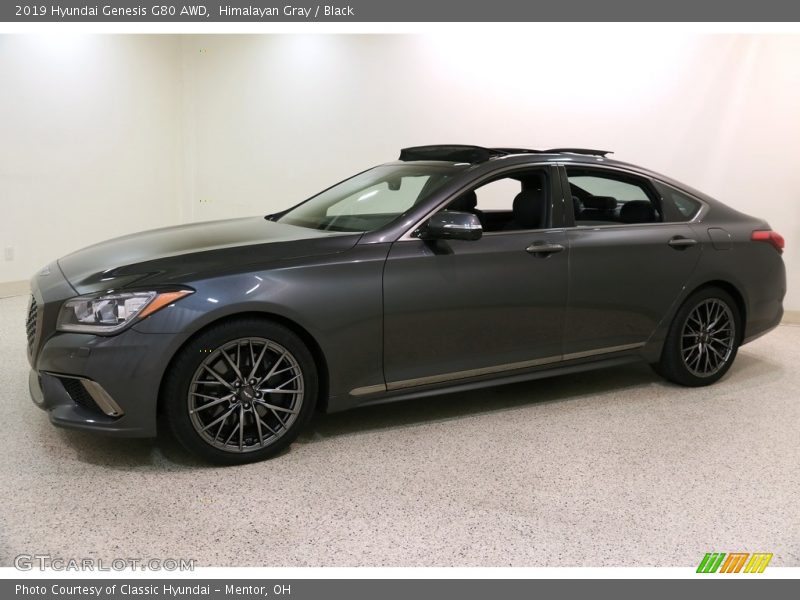 Himalayan Gray / Black 2019 Hyundai Genesis G80 AWD