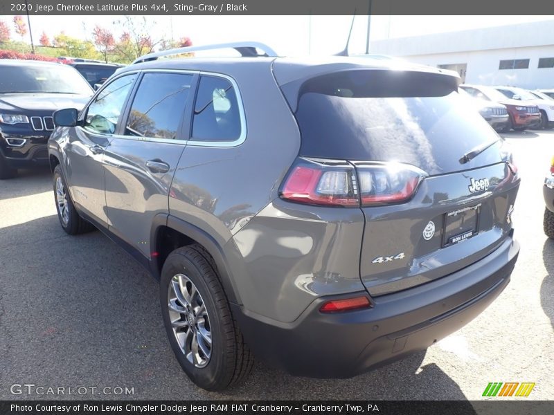 Sting-Gray / Black 2020 Jeep Cherokee Latitude Plus 4x4