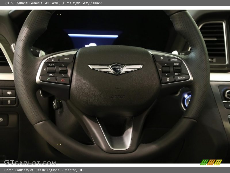  2019 Genesis G80 AWD Steering Wheel