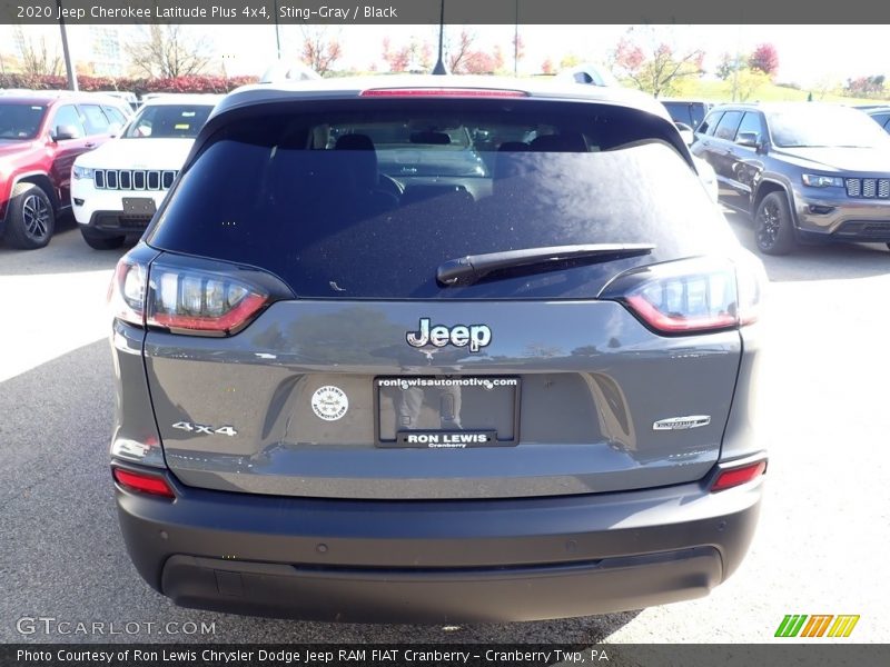Sting-Gray / Black 2020 Jeep Cherokee Latitude Plus 4x4