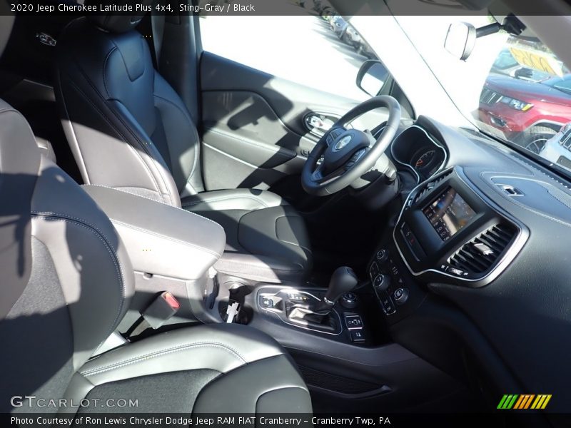 Sting-Gray / Black 2020 Jeep Cherokee Latitude Plus 4x4