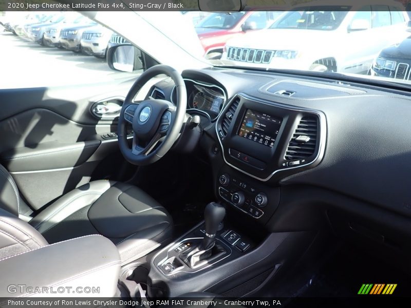 Sting-Gray / Black 2020 Jeep Cherokee Latitude Plus 4x4