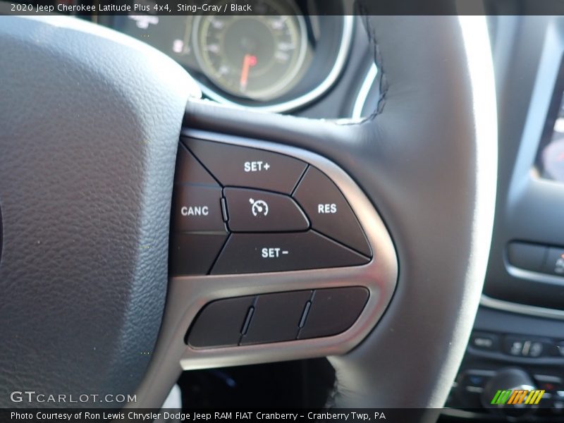 Sting-Gray / Black 2020 Jeep Cherokee Latitude Plus 4x4