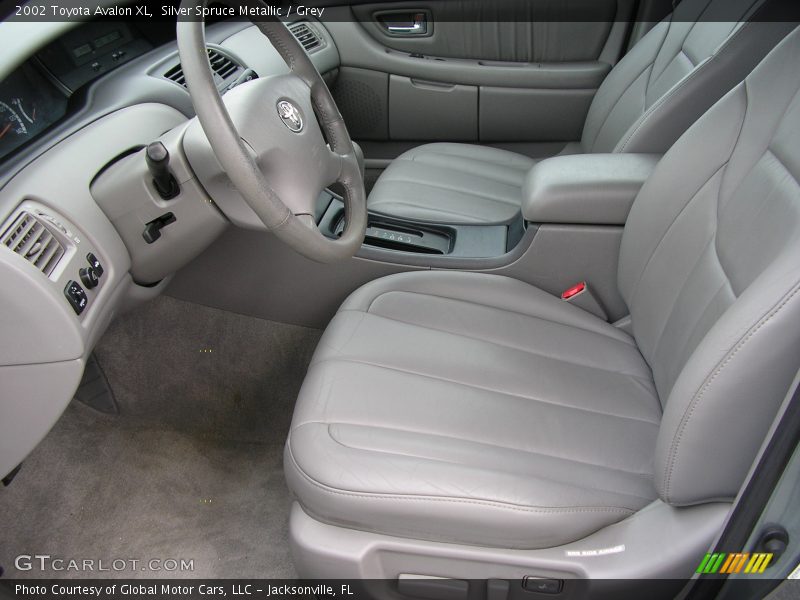 Silver Spruce Metallic / Grey 2002 Toyota Avalon XL
