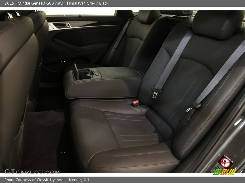 Rear Seat of 2019 Genesis G80 AWD