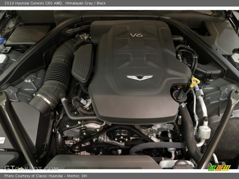 2019 Genesis G80 AWD Engine - 3.8 Liter GDI DOHC 24-Valve D-CVVT V6