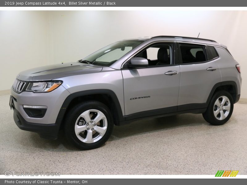 Billet Silver Metallic / Black 2019 Jeep Compass Latitude 4x4