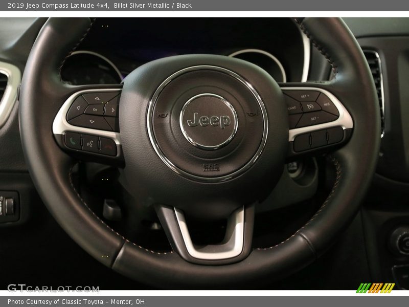 Billet Silver Metallic / Black 2019 Jeep Compass Latitude 4x4
