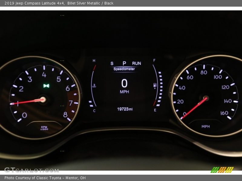 Billet Silver Metallic / Black 2019 Jeep Compass Latitude 4x4