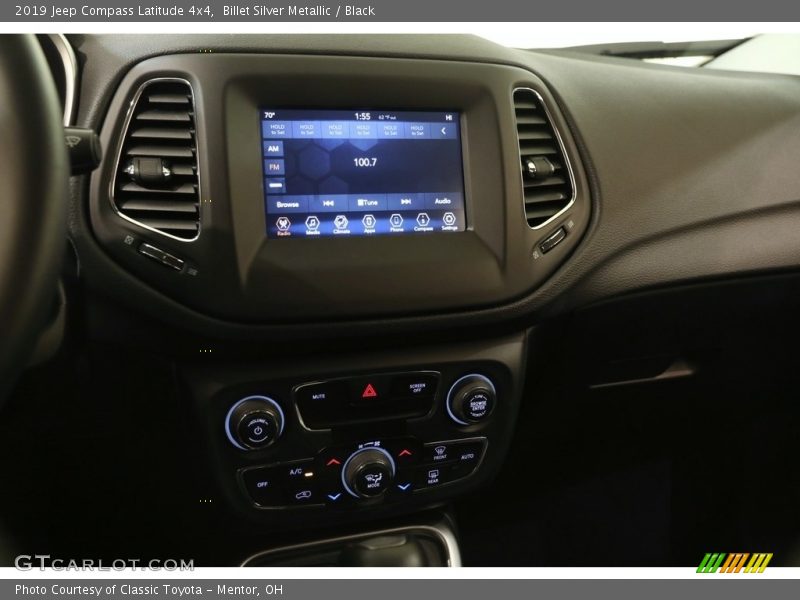 Billet Silver Metallic / Black 2019 Jeep Compass Latitude 4x4