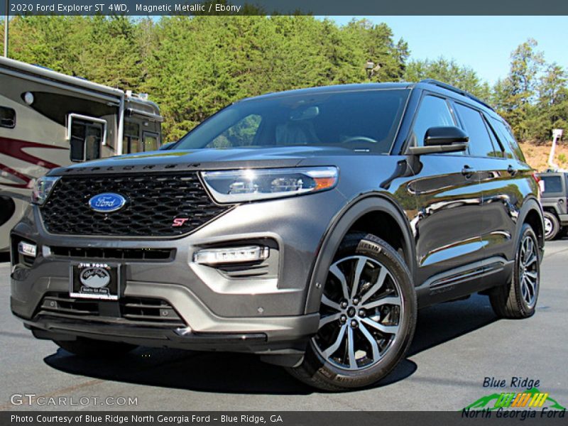 Magnetic Metallic / Ebony 2020 Ford Explorer ST 4WD