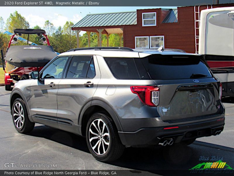 Magnetic Metallic / Ebony 2020 Ford Explorer ST 4WD