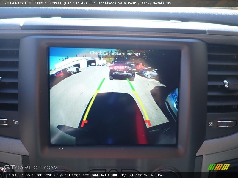 Brilliant Black Crystal Pearl / Black/Diesel Gray 2019 Ram 1500 Classic Express Quad Cab 4x4