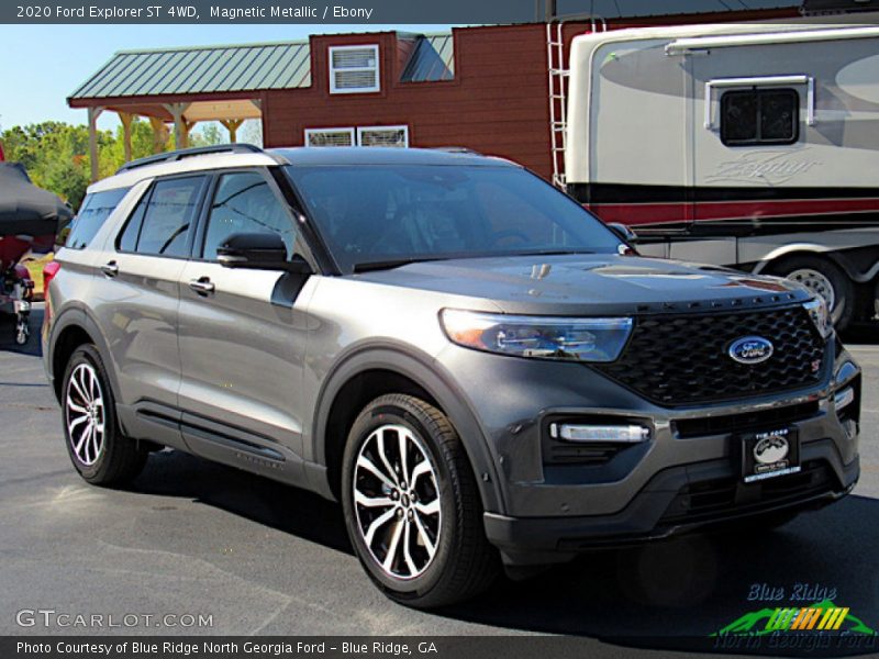 Magnetic Metallic / Ebony 2020 Ford Explorer ST 4WD