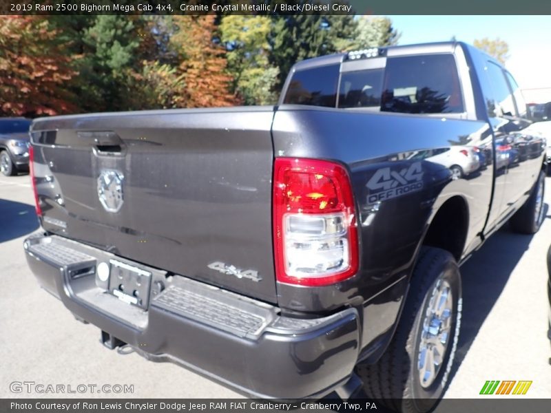 Granite Crystal Metallic / Black/Diesel Gray 2019 Ram 2500 Bighorn Mega Cab 4x4