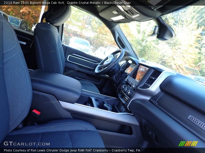 Granite Crystal Metallic / Black/Diesel Gray 2019 Ram 2500 Bighorn Mega Cab 4x4